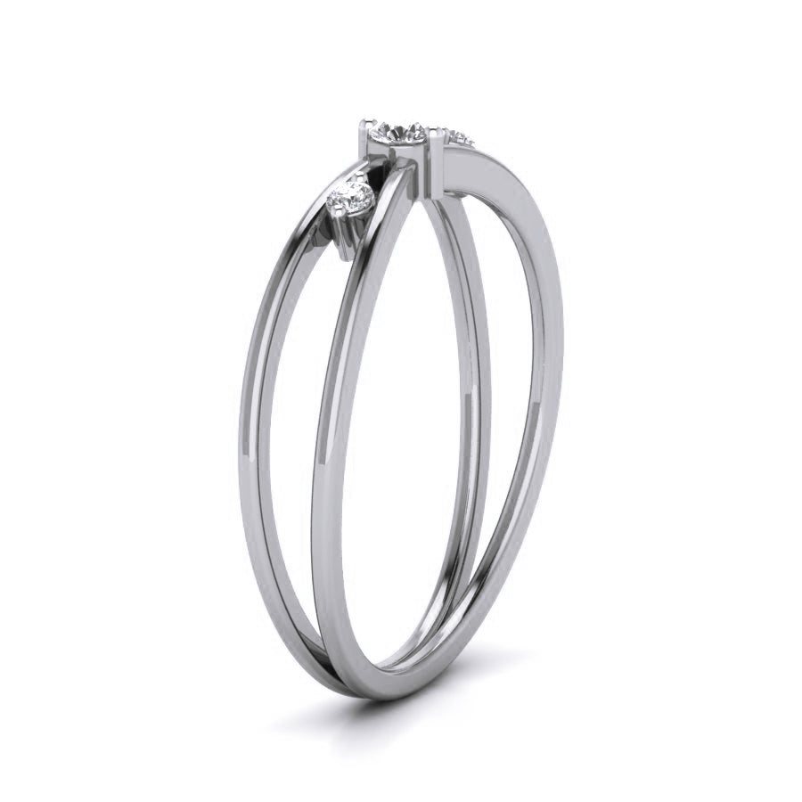 White Gold Ring