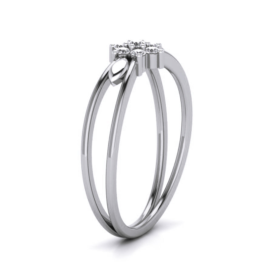 White Gold Ring