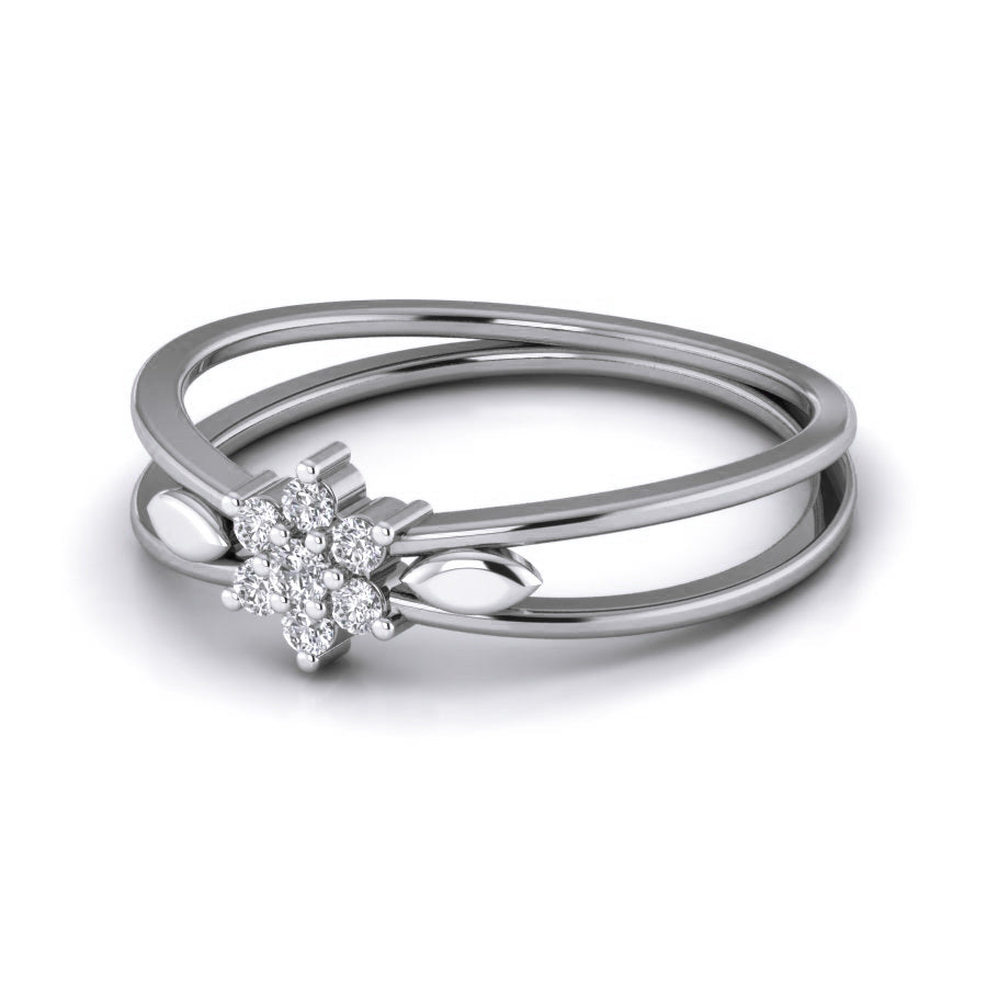White Gold Ring