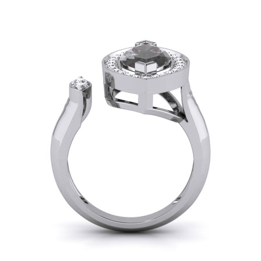 White Gold Ring