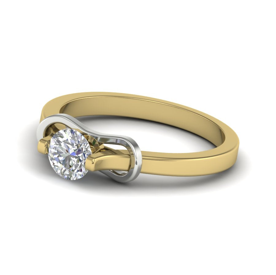 Yellow Gold Plated Sterling Silver Ring