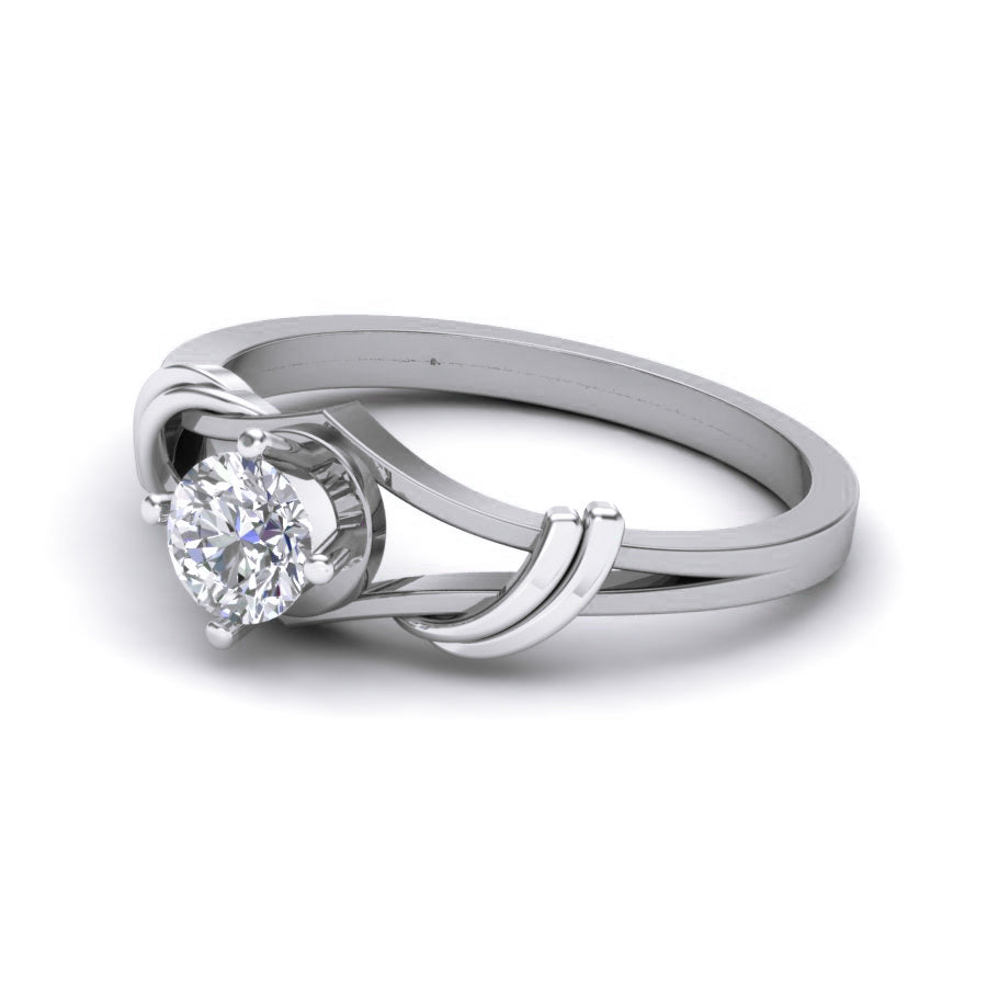 White Gold Ring