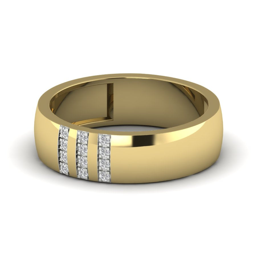 Yellow Gold Plated Sterling Silver Ring