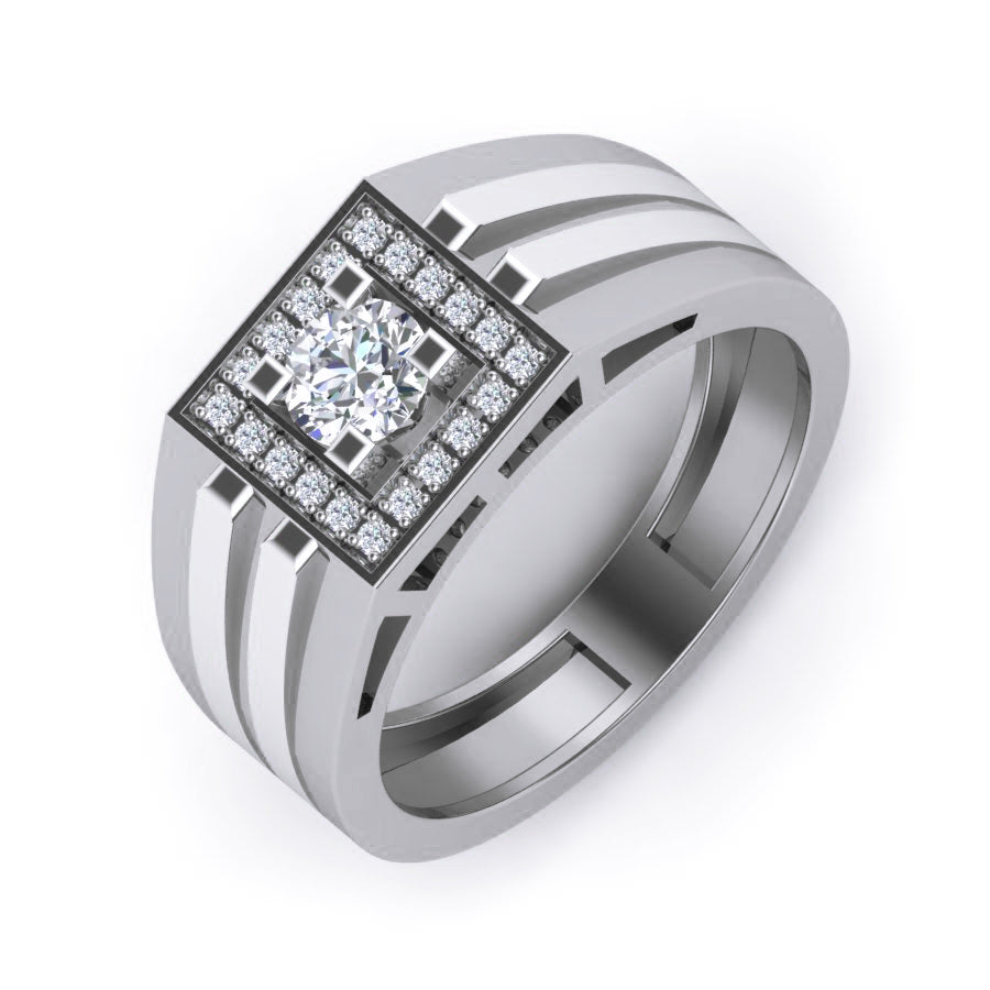 White Gold Ring