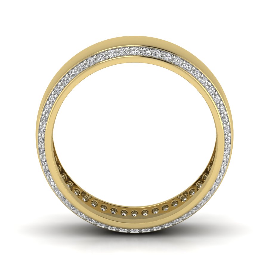 Yellow Gold Plated Sterling Silver Ring