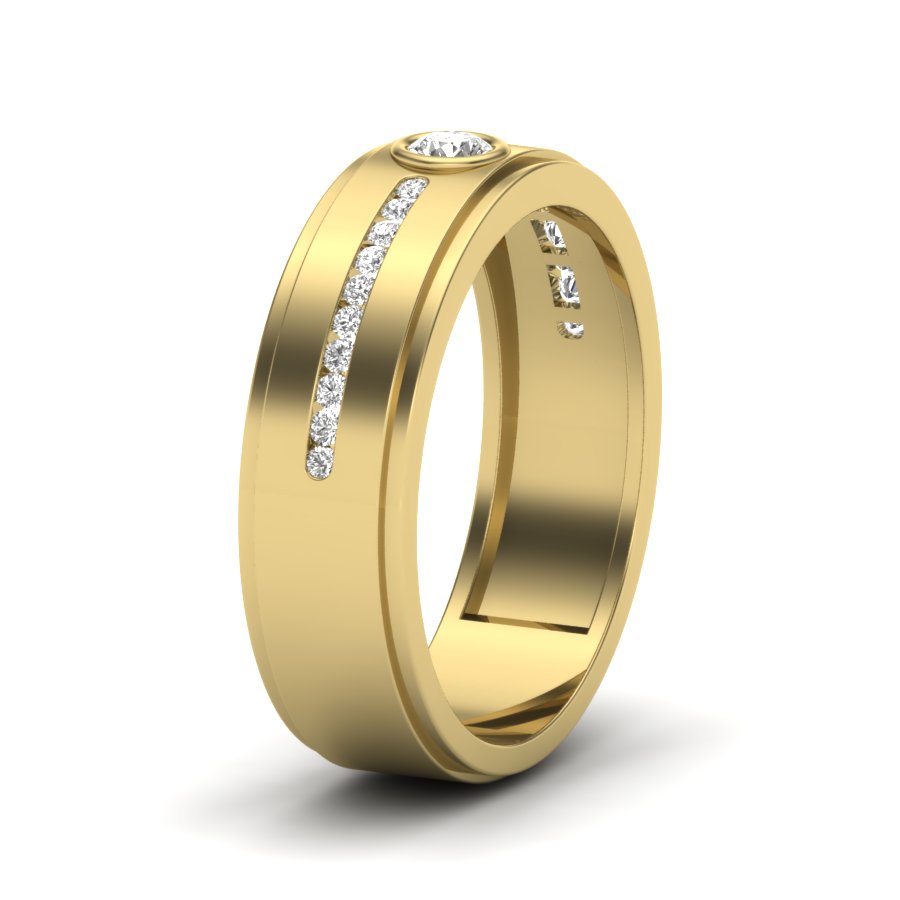 Yellow Gold Plated Sterling Silver Ring