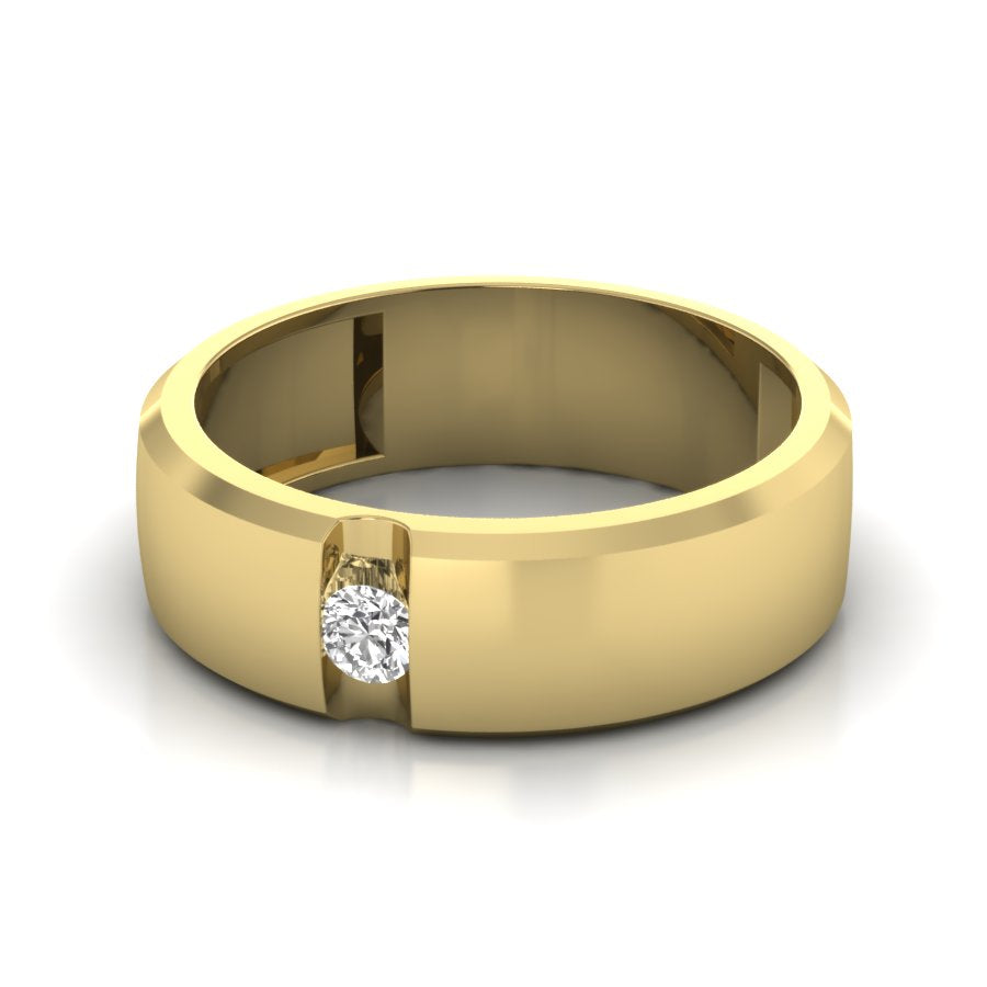 Yellow Gold Plated Sterling Silver Ring