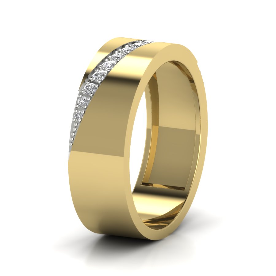Yellow Gold Plated Sterling Silver Ring