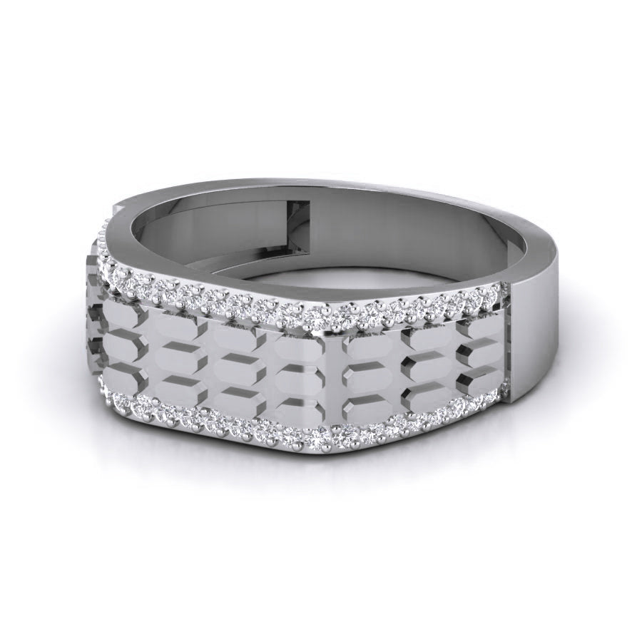 White Gold Ring