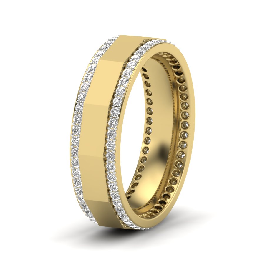 Yellow Gold Plated Sterling Silver Ring