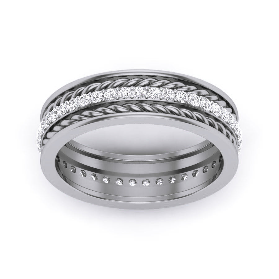 White Gold Ring