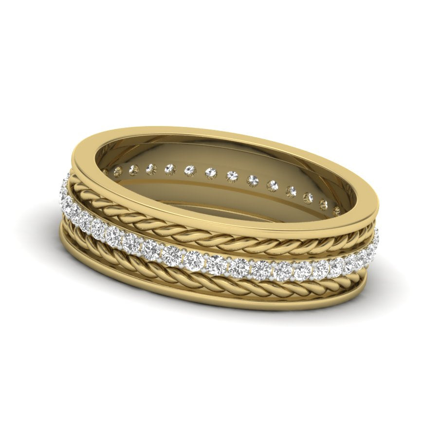 Yellow Gold Plated Sterling Silver Ring