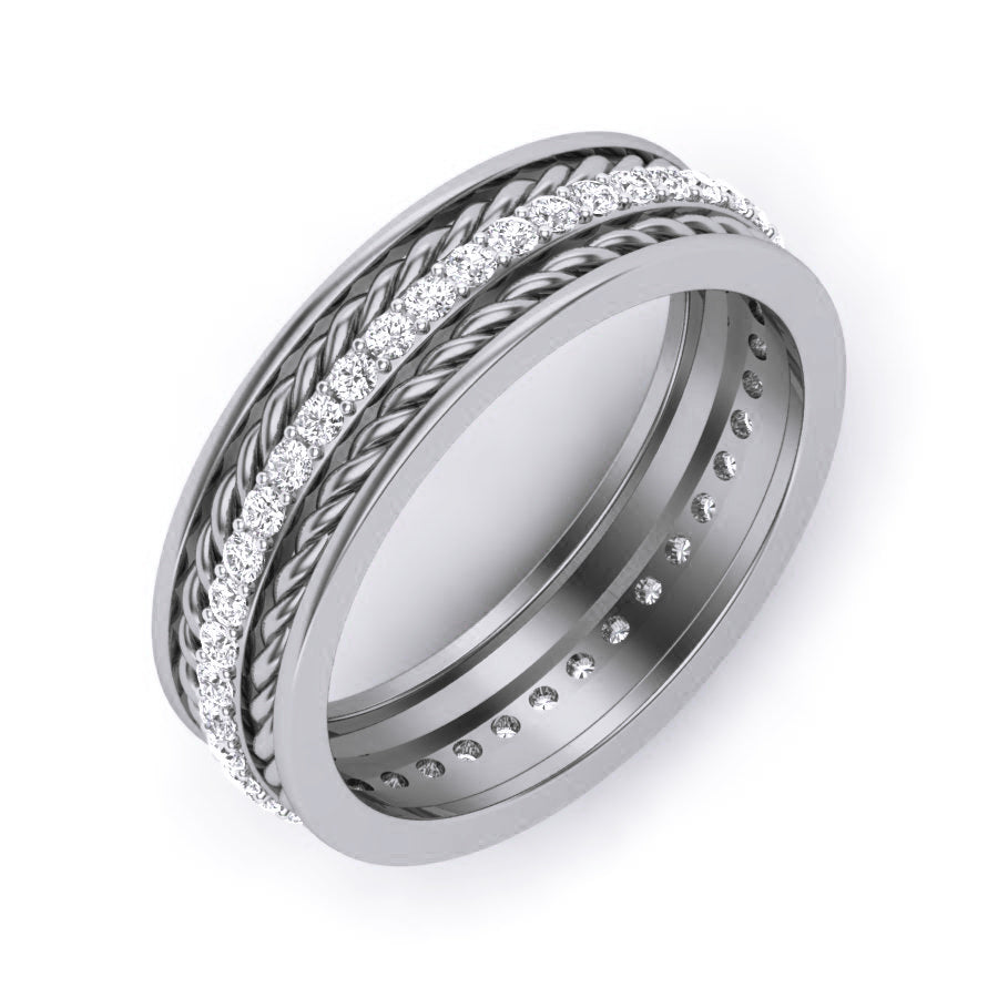 White Gold Ring