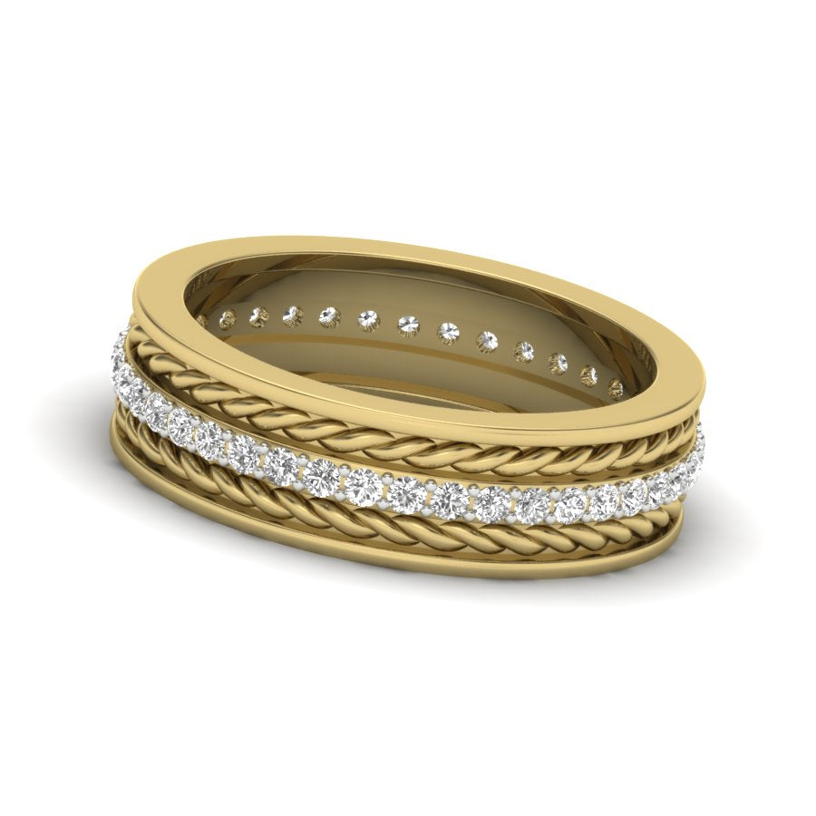 Yellow Gold Plated Sterling Silver Ring