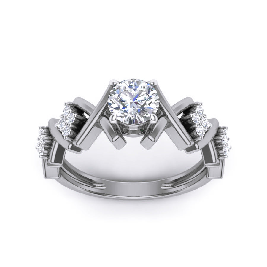 White Gold Ring