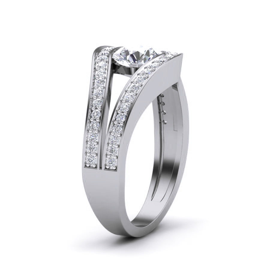 White Gold Ring
