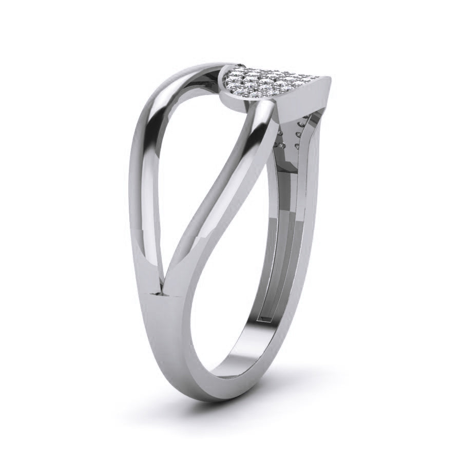 White Gold Ring