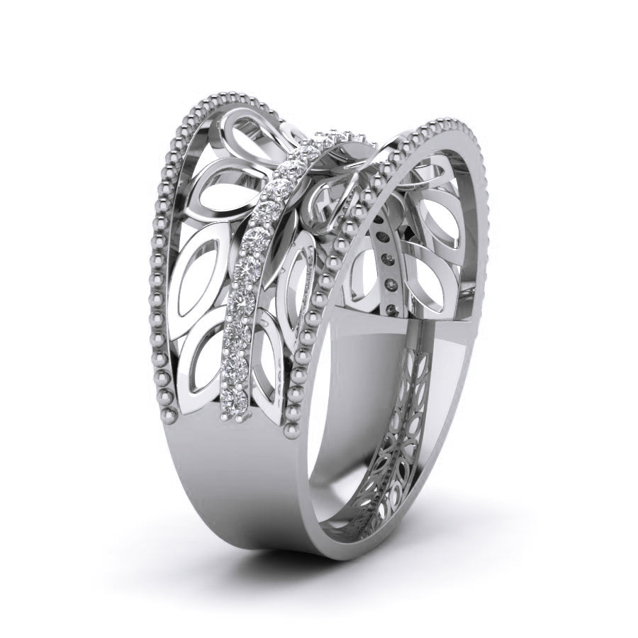 White Gold Ring
