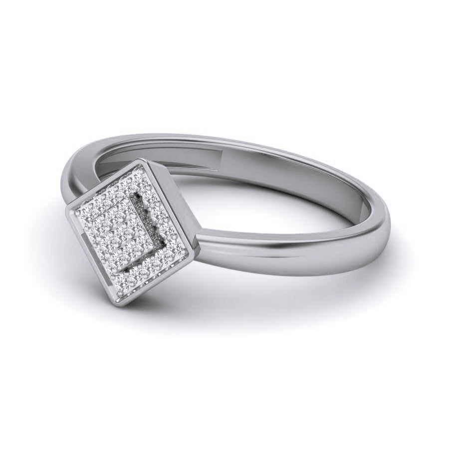 White Gold Ring