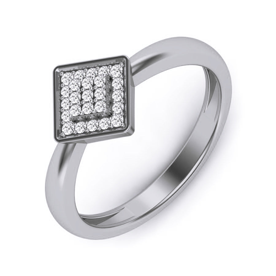White Gold Ring
