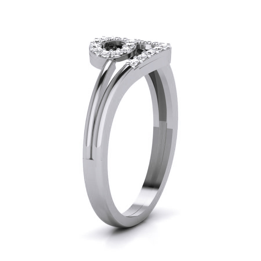 White Gold Ring