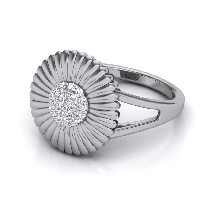 White Gold Ring