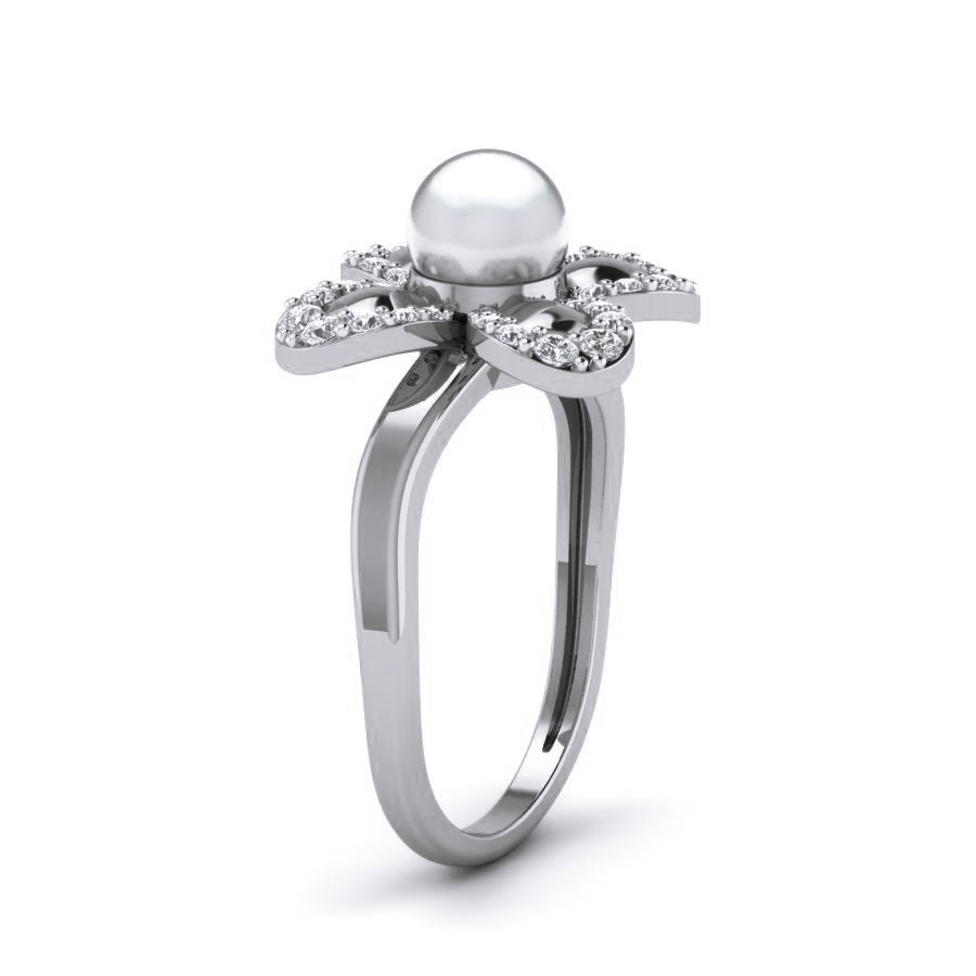 White Gold Ring