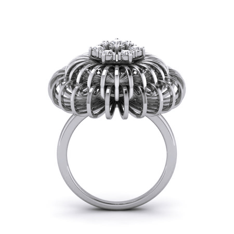 White Gold Ring