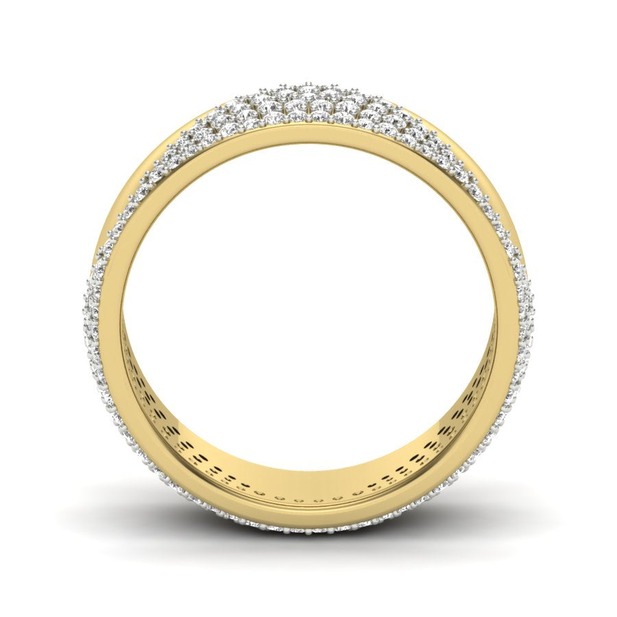Yellow Gold Plated Sterling Silver Ring
