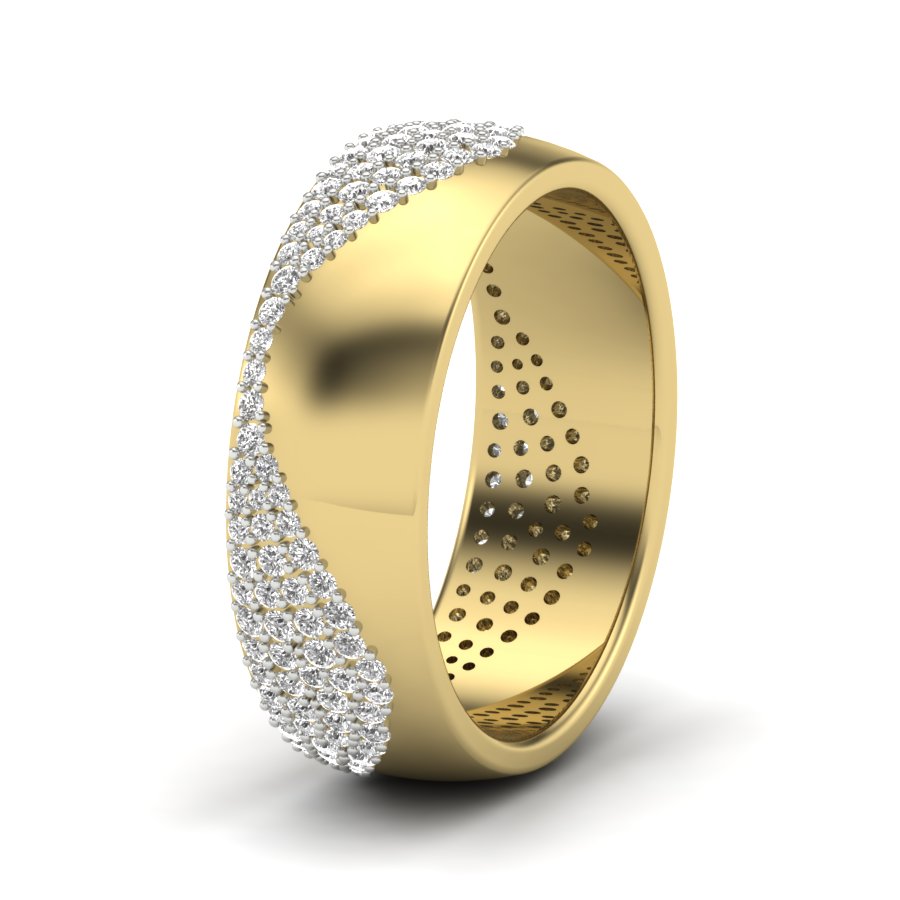 Yellow Gold Plated Sterling Silver Ring
