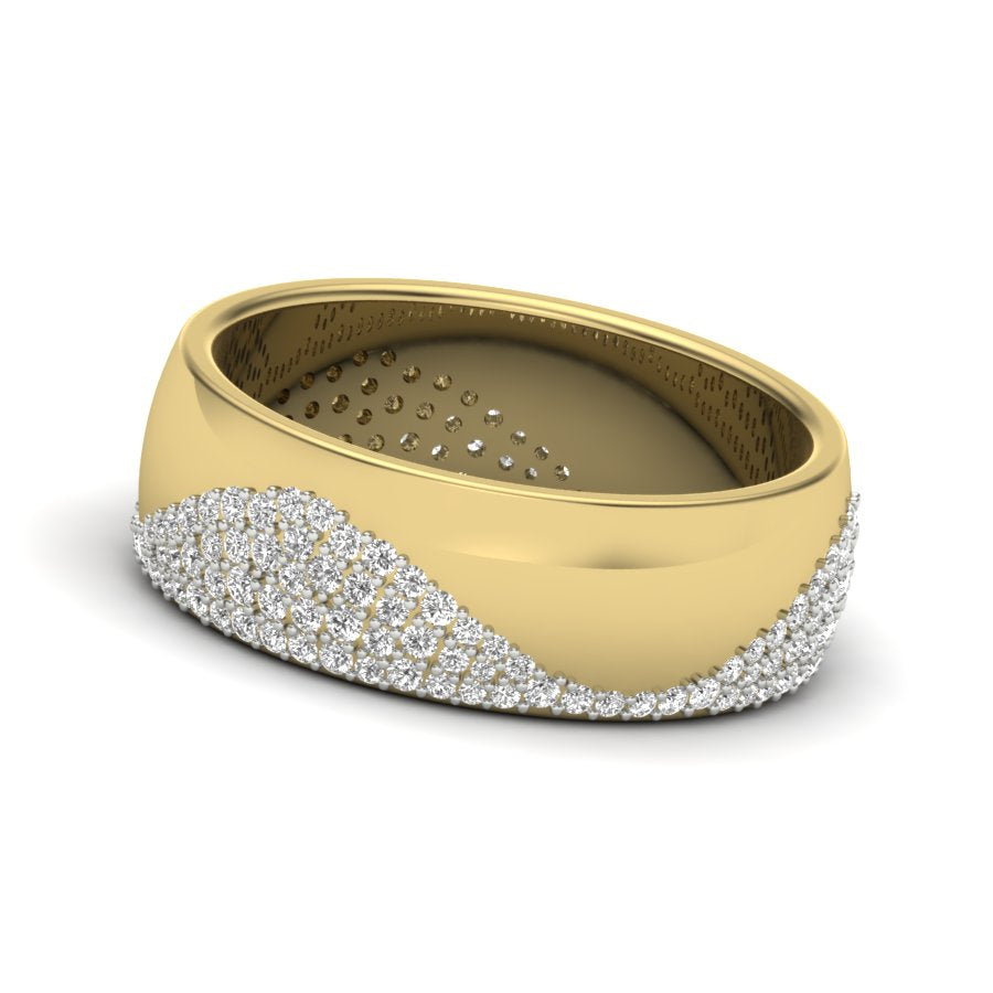 Yellow Gold Plated Sterling Silver Ring