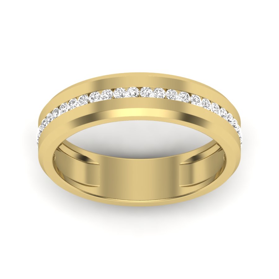 Yellow Gold Plated Sterling Silver Ring