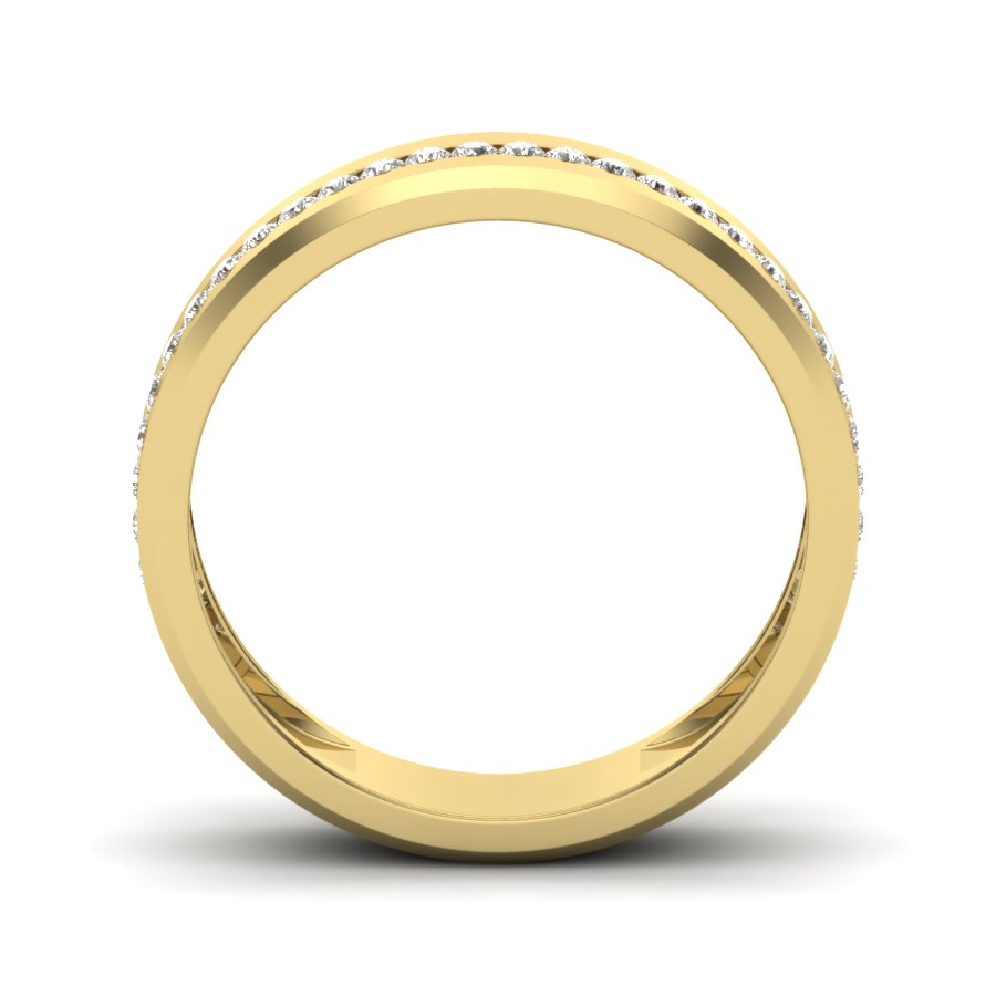 Yellow Gold Plated Sterling Silver Ring