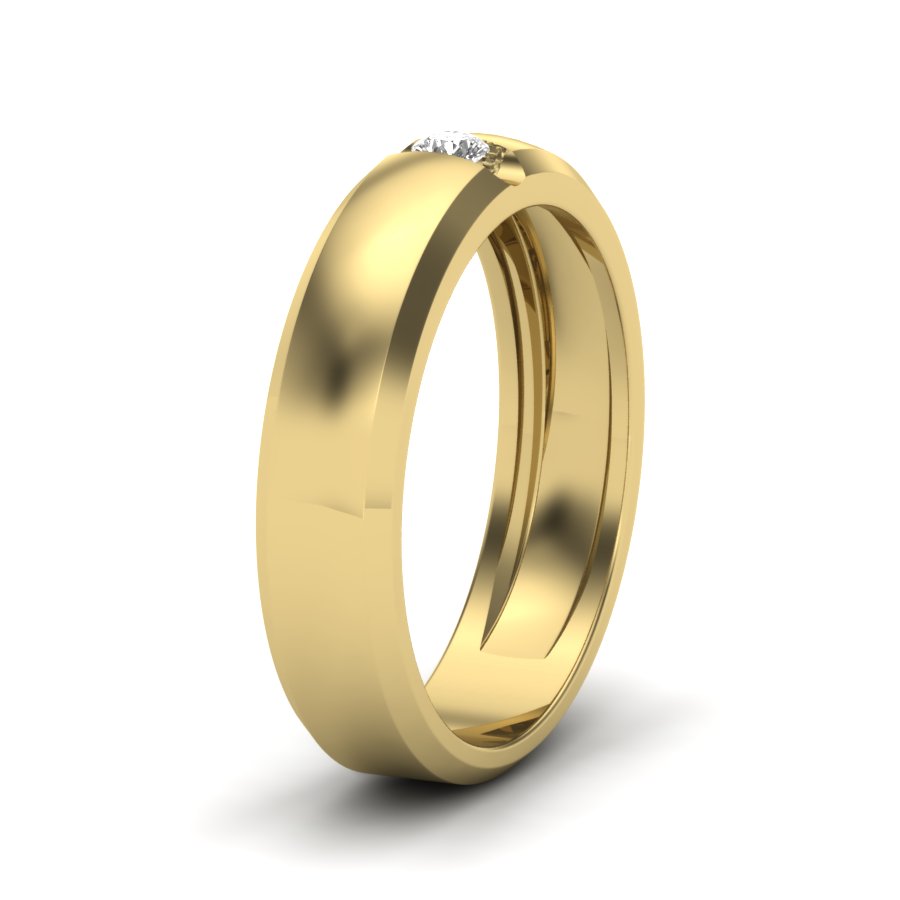 Yellow Gold Plated Sterling Silver Ring