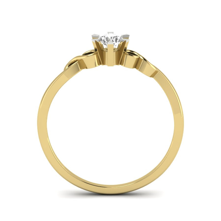 Yellow Gold Plated Sterling Silver Ring