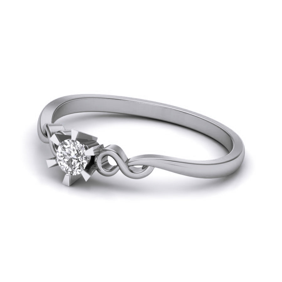 White Gold Ring