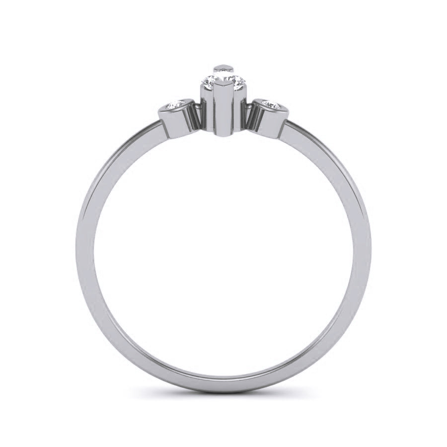 White Gold Ring