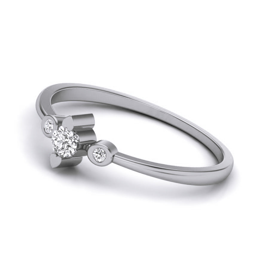 White Gold Ring