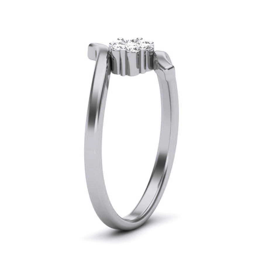 White Gold Ring