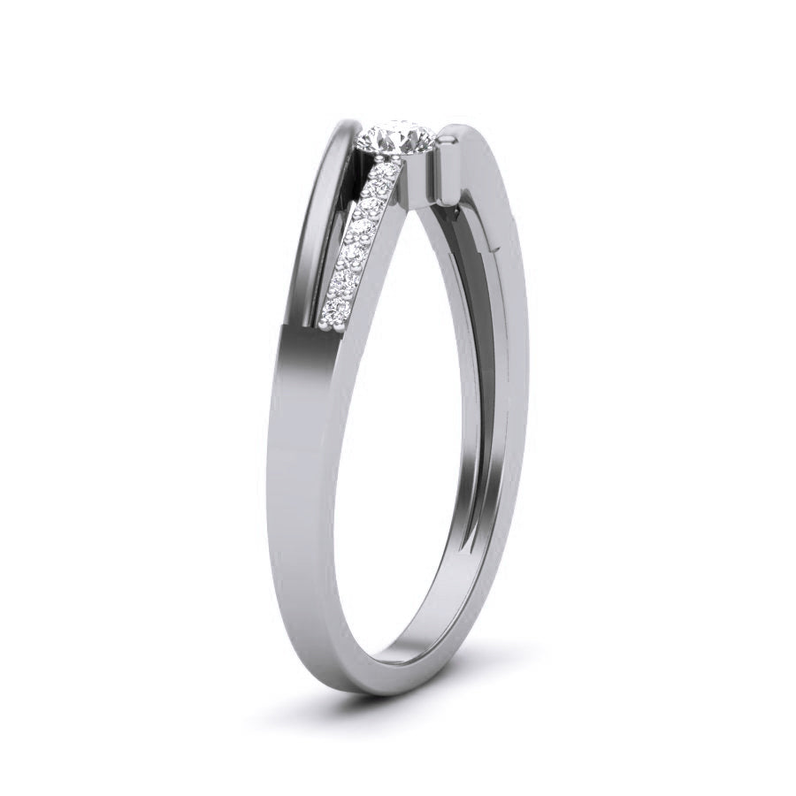 White Gold Ring