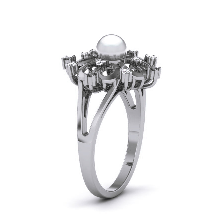 White Gold Ring