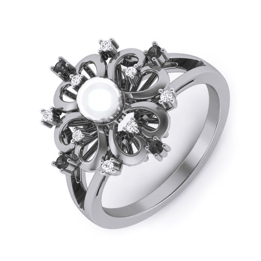 White Gold Ring