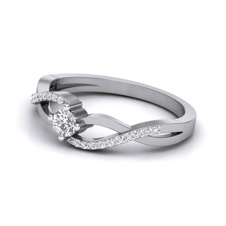 White Gold Ring