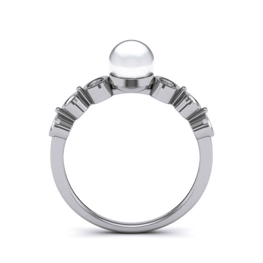 White Gold Ring