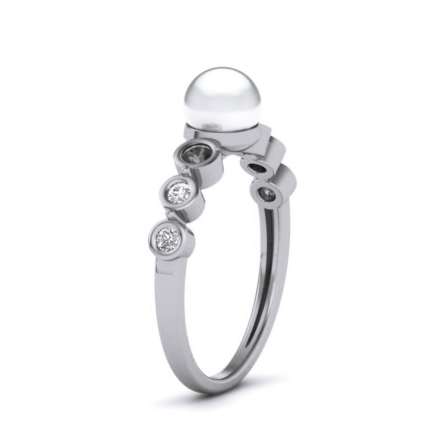 White Gold Ring