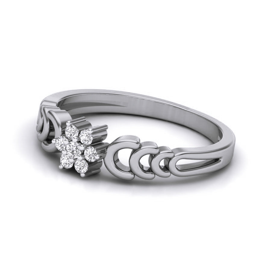 White Gold Ring