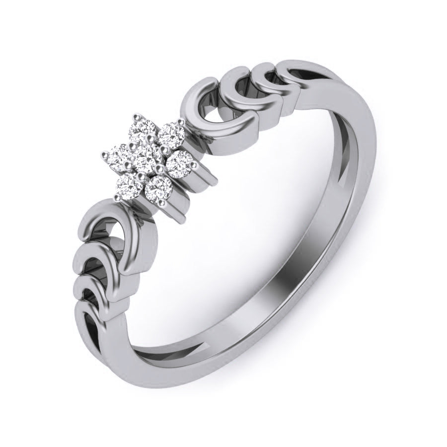 White Gold Ring