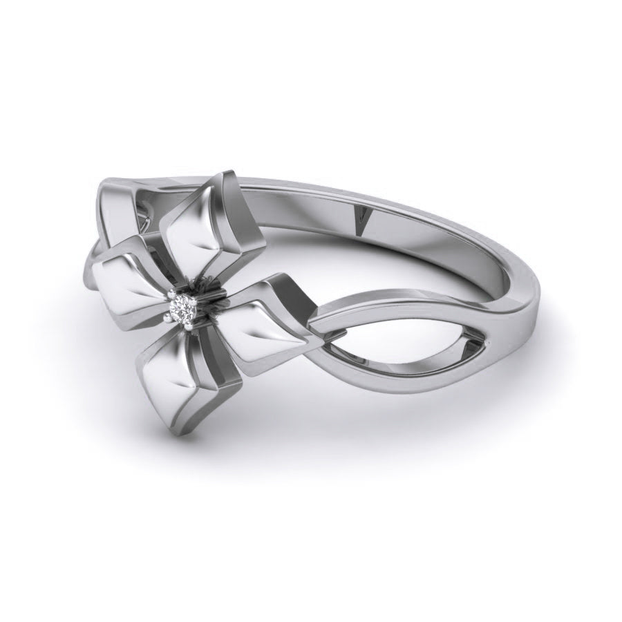 White Gold Ring