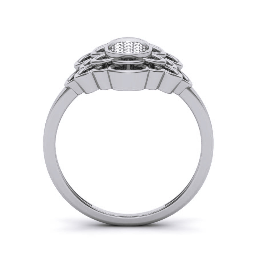 White Gold Ring