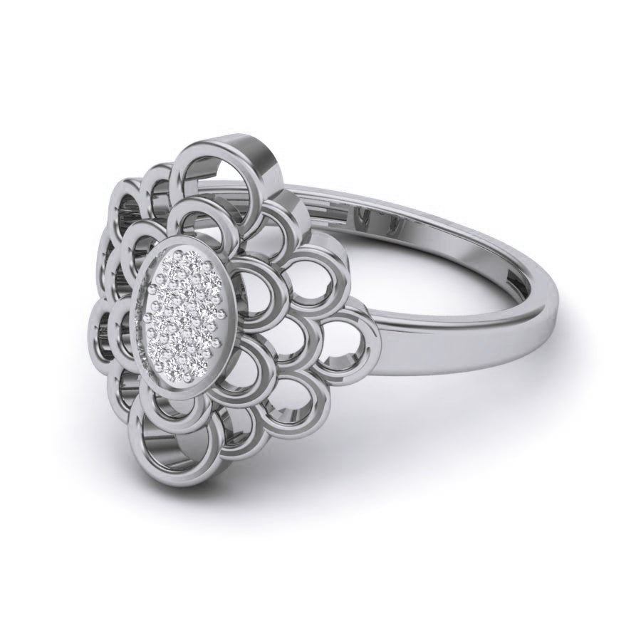 White Gold Ring